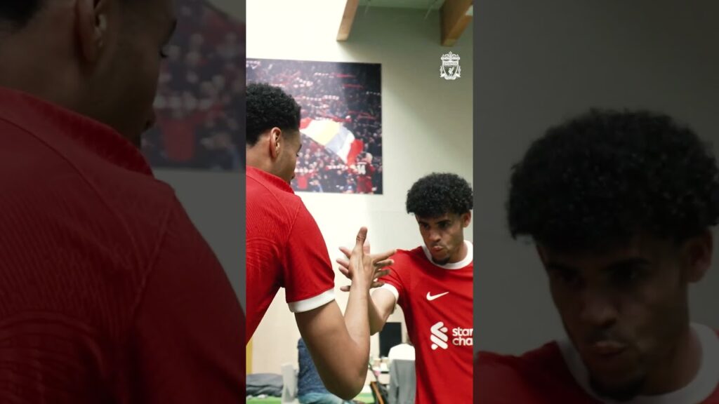 Cody Gakpo 🤝 Luis Díaz #LFC #Shorts