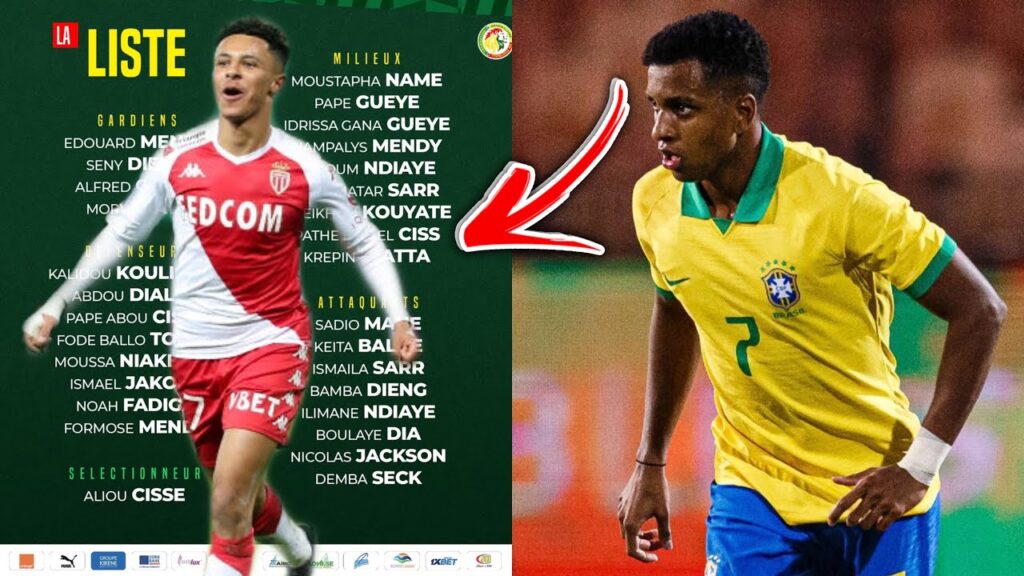 Liste Sénégal 🇸🇳 face Brésil, Aliou Cissé va appelé 26 joueur dont Sofiane Diop et Lamine Camara