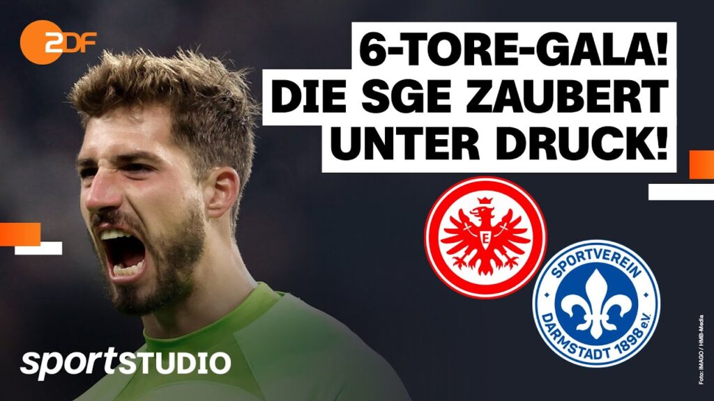 Eintracht Frankfurt – SV Darmstadt 98 Highlights | DFB-Pokal, Achtelfinale 2022/23 | sportstudio