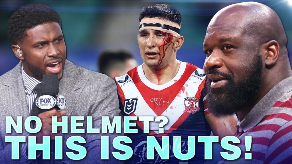 "This Sport is CRAZY!" Americans react to The NRL | NRL 2023