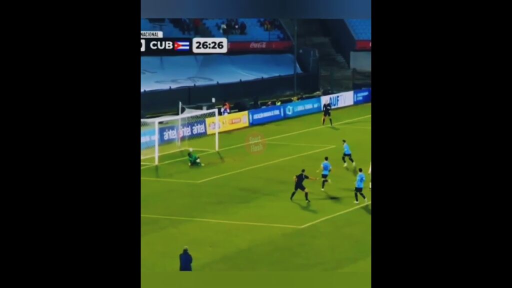 ALL GOALS URUGUAY VS CUBA. #shorts