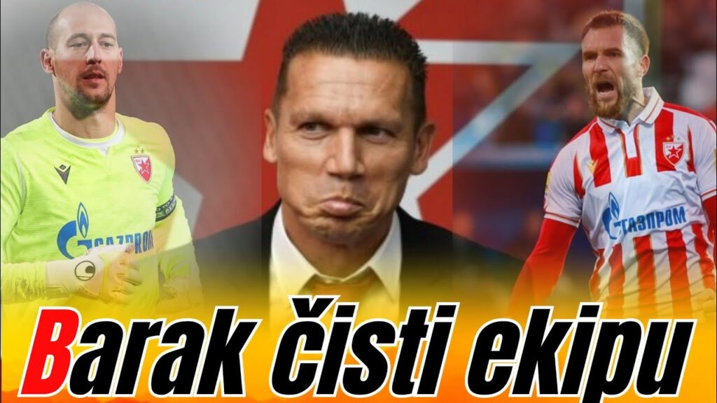 Barak Bahar izbacuje Borjana i Kataija iz prvog tima ☆ Crvena zvezda
