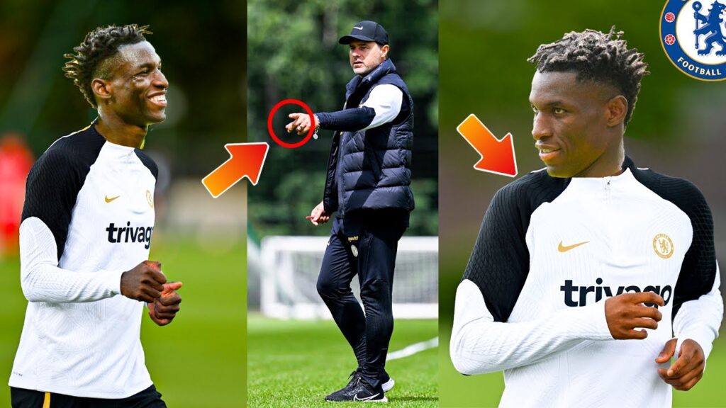 Nicolas Jackson SHOCKS Pochettino And Chelsea Stars On His First Training Nicolas Jackson SHOCKS Pochettino And Chelsea Stars On His First Training