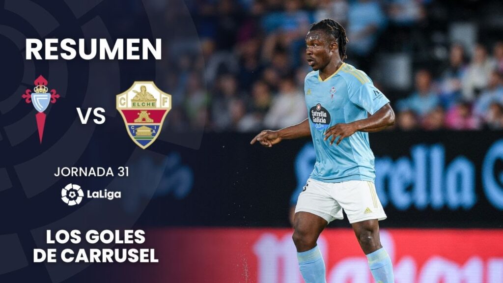 El Celta gana con un gol en el 90 para sentenciar al Elche | El gol del Celta 1 - 0 Elche