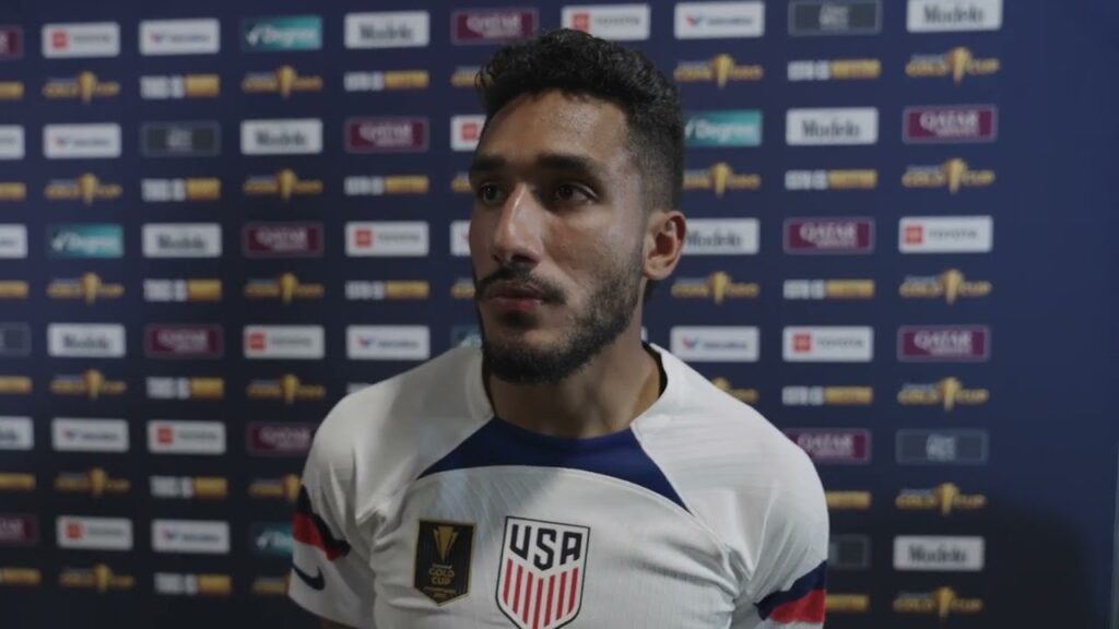 USMNT forward JESÚS FERREIRA postgame; Team USA beat Saint Kitts & Navis in Gold Cup