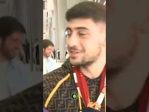 Yusuf Demir'den İngilizce soru soran muhabire: "Türkçe biliyorum"