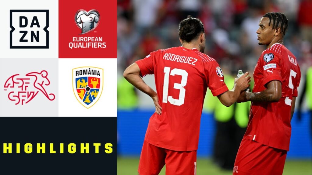 Wildes Ende bei Top-Spiel der Gruppe I: Schweiz – Rumänien | European Qualifiers | DAZN Wildes Ende bei Top-Spiel der Gruppe I: Schweiz - Rumänien | European Qualifiers | DAZN