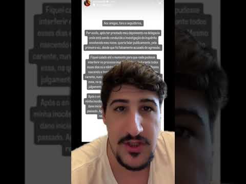 ANTONY SE PRONUNCIA APÓS ACUSAÇÃO DE AGRESSÃO