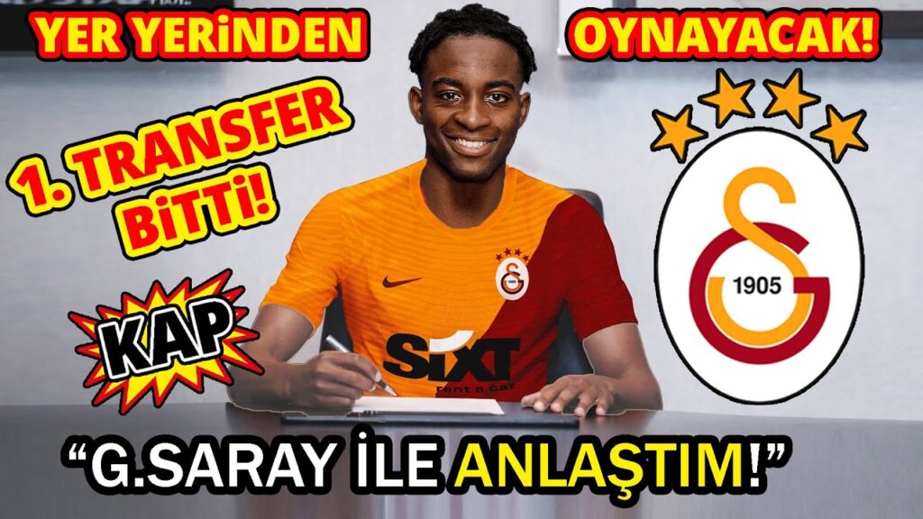 Ve Galatasaray'ın 4. Transferi NEF Arena'da! ADEKUGBE'DEN SONRA O DA GELDİ... (82 GOL ATTI!)