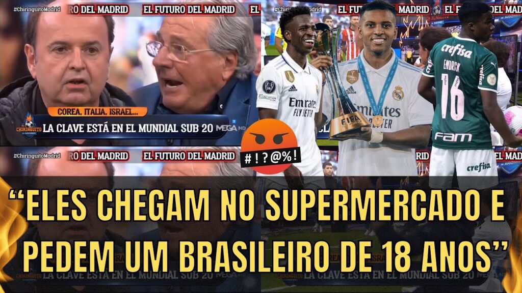 Espanhol Crítica Valorização Do Jogador Brasileiro #viniciusjr #endrick #rodrygo Espanhol Crítica Valorização Do Jogador Brasileiro #viniciusjr #endrick #rodrygo