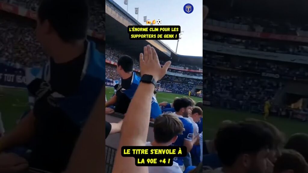 Drame à la 90e+4 -  Les Supporters de Genk assistent impuissants au triomphe d'Antwerp ! 😱