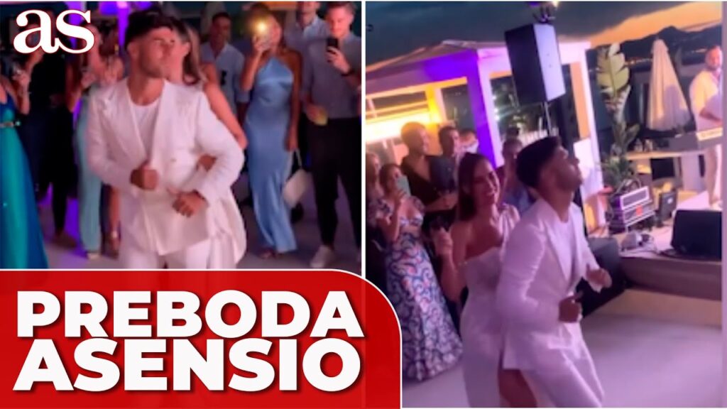 ASÍ fue la PREBODA de Marco ASENSIO y Sandra GARAL | DIARIO AS