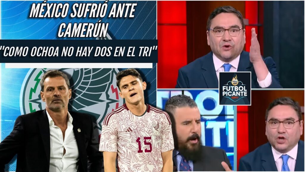MÉXICO rescató EMPATE vs CAMERÚN, a pesar de ERROR de Luis Malagón. Pietra reprocha | Futbol Picante