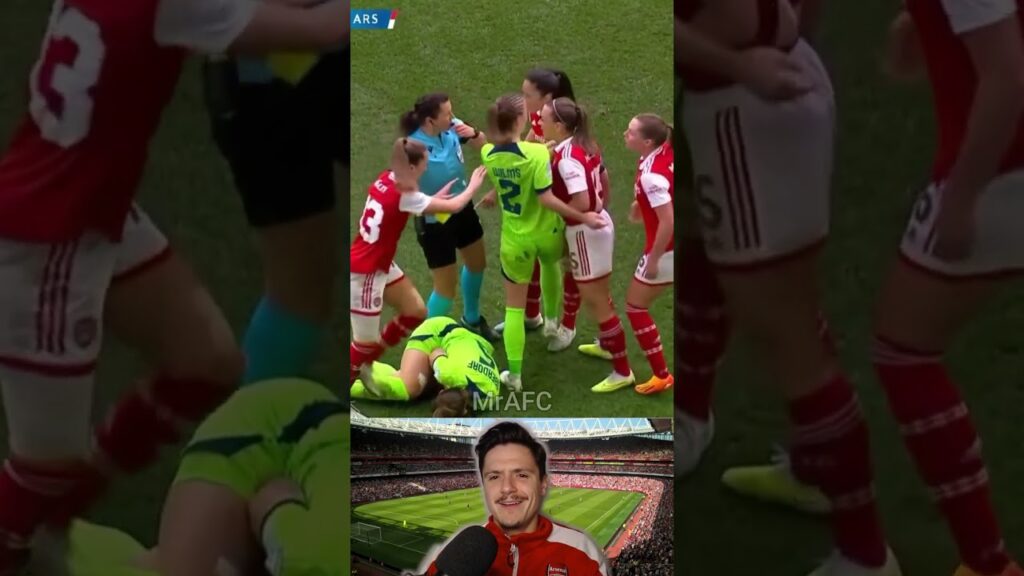 Katie McCabe just smoked Lena Oberdorf 🥊😡 #arsenal