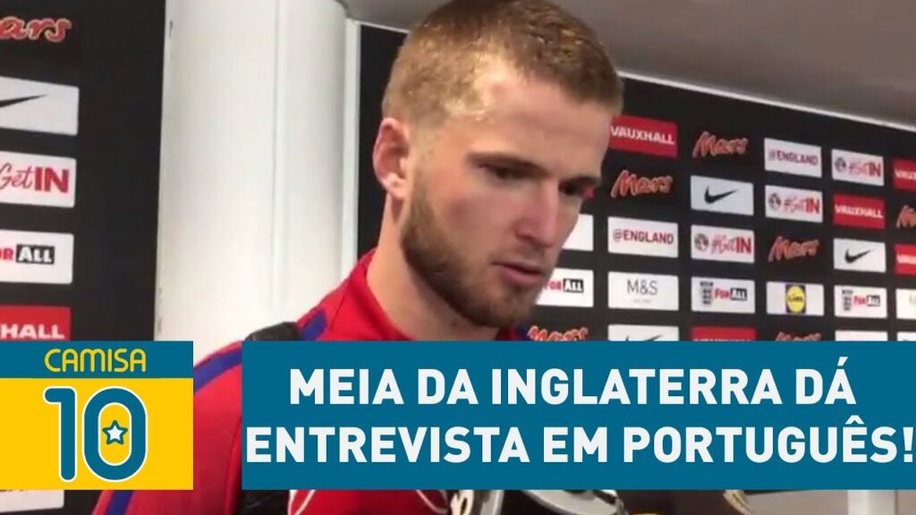Meia da Inglaterra surpreende e dá entrevista em PORTUGUÊS!