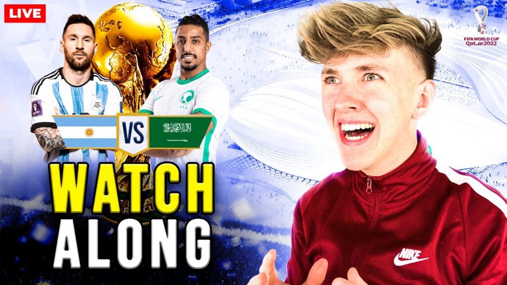 ARGENTINA vs SAUDI ARABIA Live Watchalong | World Cup 2022