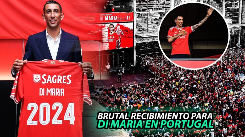 Así FUE el BRUTAL RECIBIMIENTO para ANGEL DI MARIA en su REGRESO al BENFICA