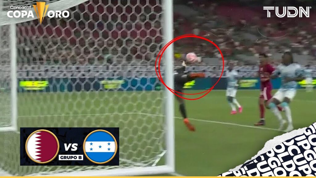 ¡QUÉ ATAJADA! Suplican el empate | Qatar 1-0 Honduras | Copa Oro 2023 | TUDN