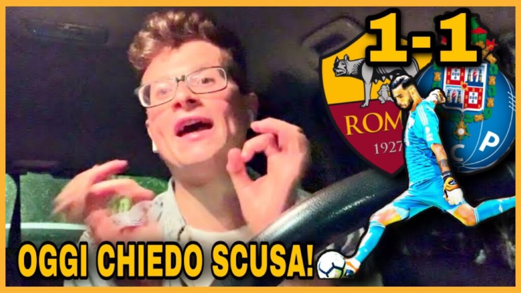 PORTO-ROMA 1-1 - Rui Patricio para tutto… 😱 Per oggi CHIEDO SCUSA