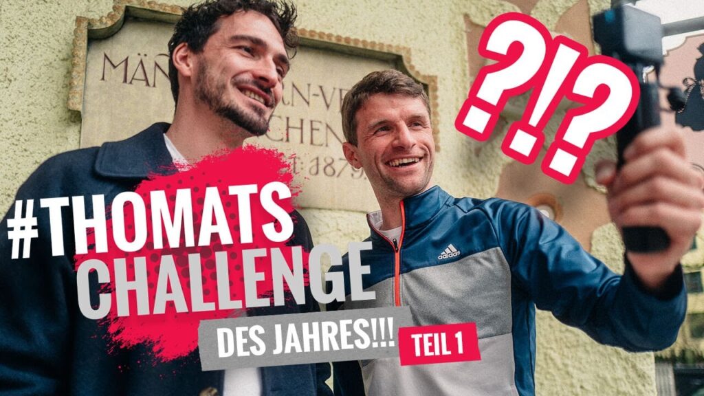 Die #ThoMats Challenge des Jahres - Thomas Müller und Mats Hummels im Duell - Teil 1