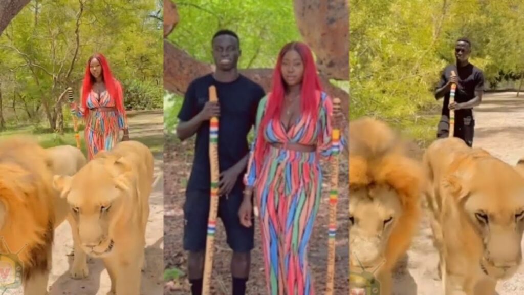 Krépin Diatta🇸🇳🦁 en plein vacances avec sa femme 🚺FATHALA RESERVE