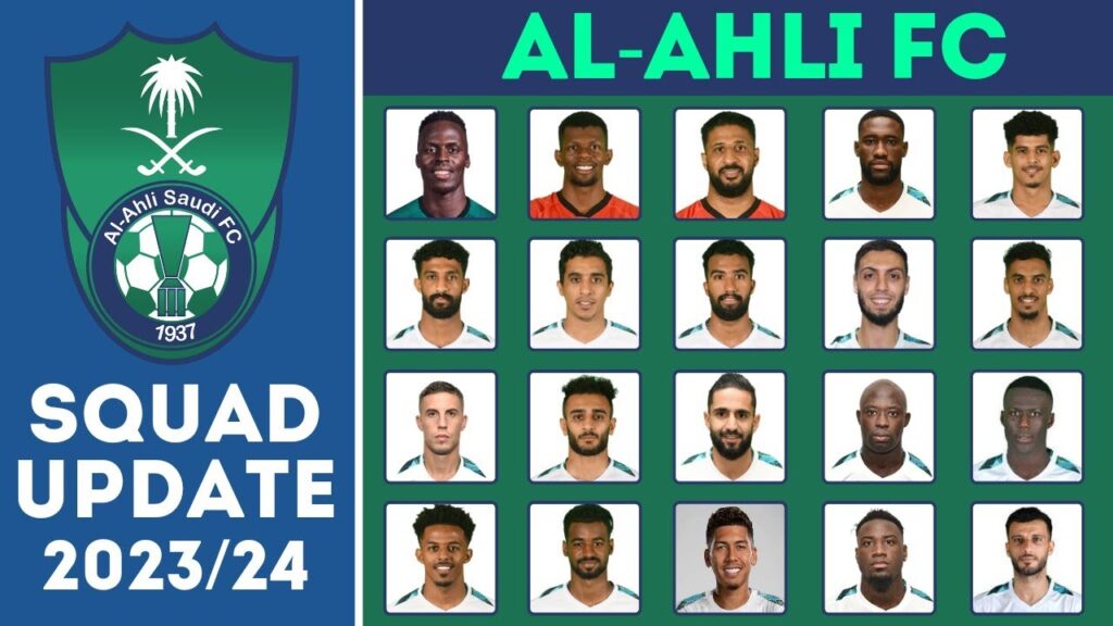 AL-AHLI FC Squad With Roberto Firmino & Edouard Mendy | Al-Ahli FC Squad Update 2023/24 | FootWorld