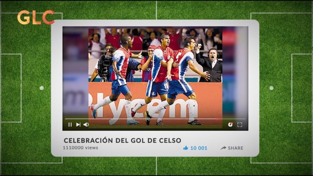 CELEBRACIÓN DEL GOL DE CELSO BORGES