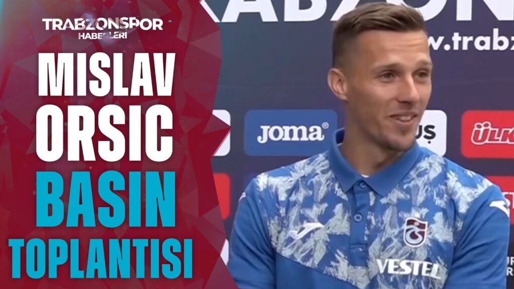 Trabzonspor'un Yeni Transferi Mislav Orsic, Açıklamalarda Bulundu