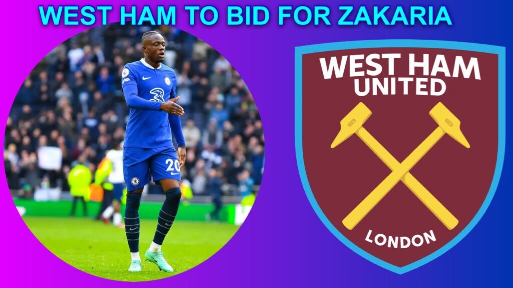 WEST HAM’S IMMINENT BID FOR DENIS ZAKARIA - RICE REPLACEMENT OR SOUCEK REPLACEMENT?