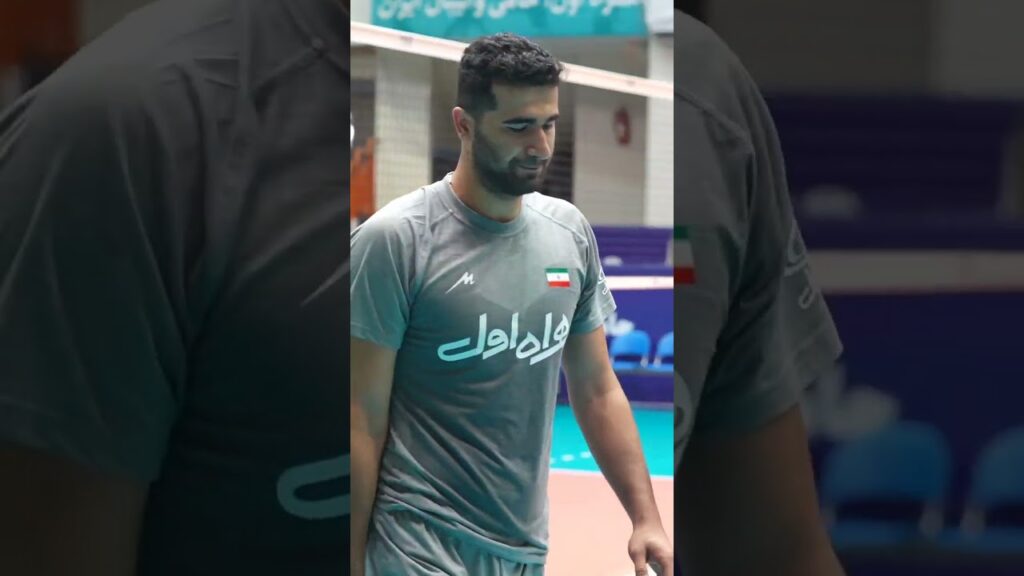 Javad Karimi & Amir Hossein Esfandiar Coordination #volleyball  #volleyballnationleague
