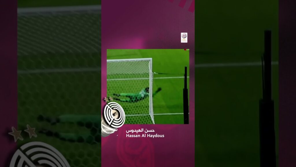 The leader when he creates ©️... We are talking about Hassan Al haydos 🤩#QSL #football #goals