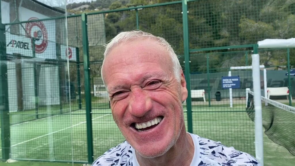 Didier Deschamps : une vraie passion pour le padel