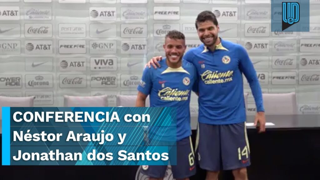 🔴Jonathan Dos Santos y Néstor Araujo emocionados por la llegada de Julián Quiñones | CONFERENCIA