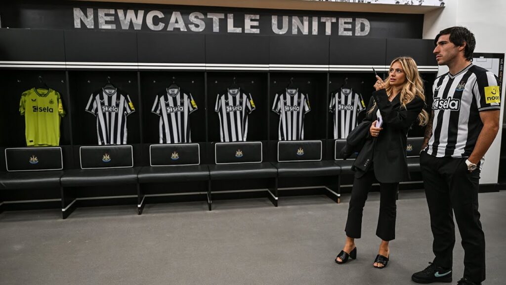 BEHIND THE SCENES | Sandro Tonali's First Days as a Newcastle United Player!