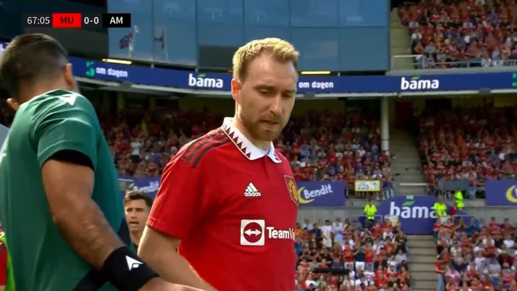 Christian Eriksen Man United Debut