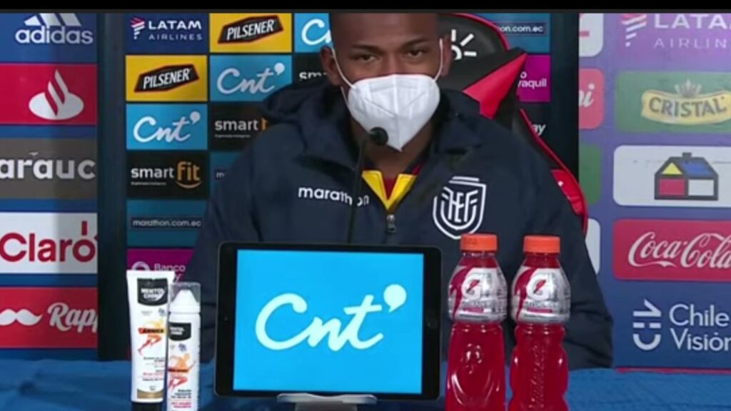 Rueda de prensa Carlos Gruezo Post Partido CHILE 0 VS 2 ECUADOR