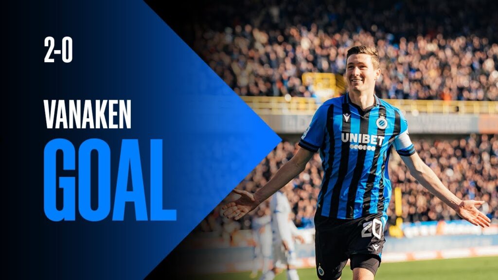 CLUB BRUGGE - KAA GENT | 2-0 VANAKEN | 2022-2023