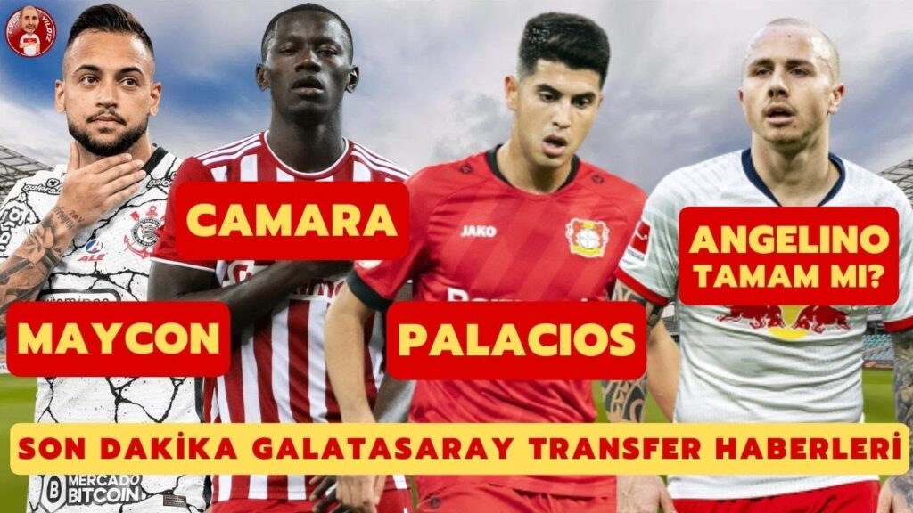 GALATASARAY ANGELINO TRANSFERİNİ BİTİRDİ Mİ? | ORTA SAHAYA 3 ADAY | PALACIOS, MAYCON, CAMARA