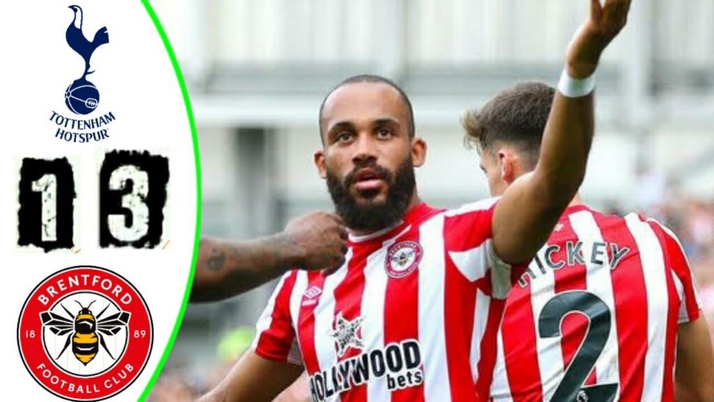 Bryan Mbeumo Goal - Tottenham Hotspur vs Brentford 1-3 HIghlights | Premier League 2023