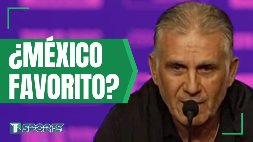 El PRONÓSTICO de Carlos Queiroz sobre el juego de la Selección Mexicana y Costa Rica en Copa Oro