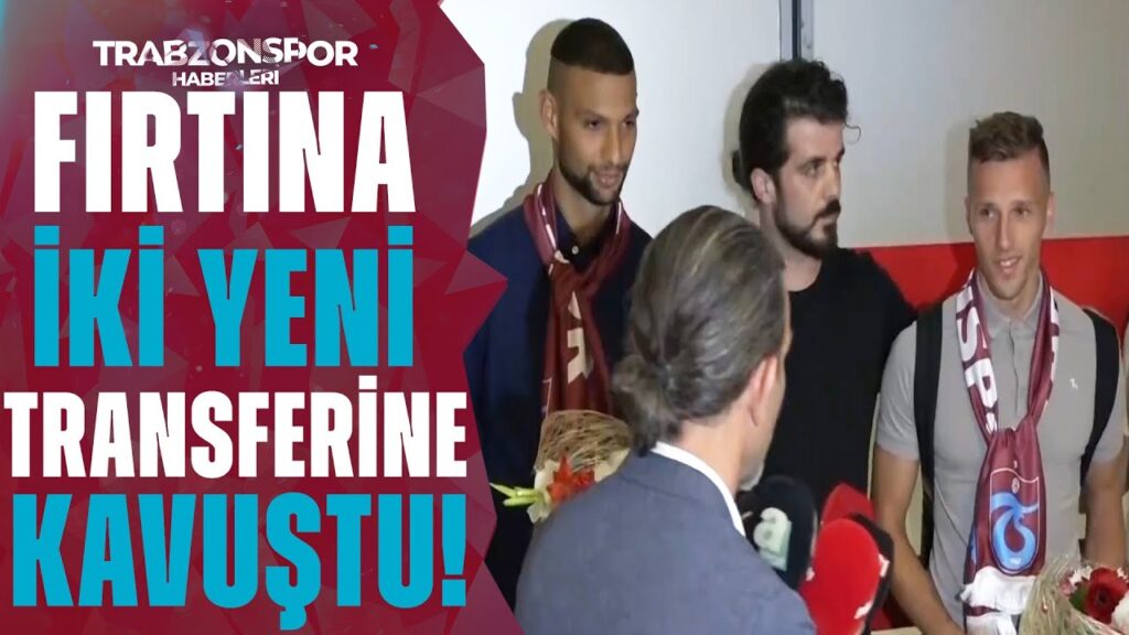 Trabzonspor'un İki Yeni Transferi Joaquin Fernandez Ve Mislav Orsic Açıklamalarda Bulundu!