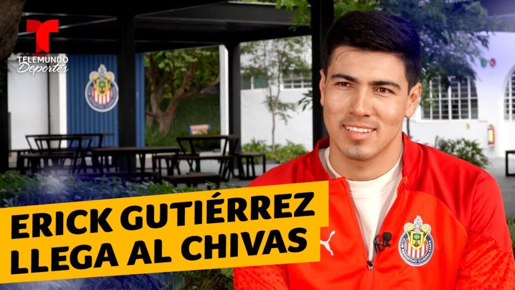 Erick Gutiérrez asume el reto de jugar en Chivas: "Prefiero que me exijan" | Telemundo Deportes