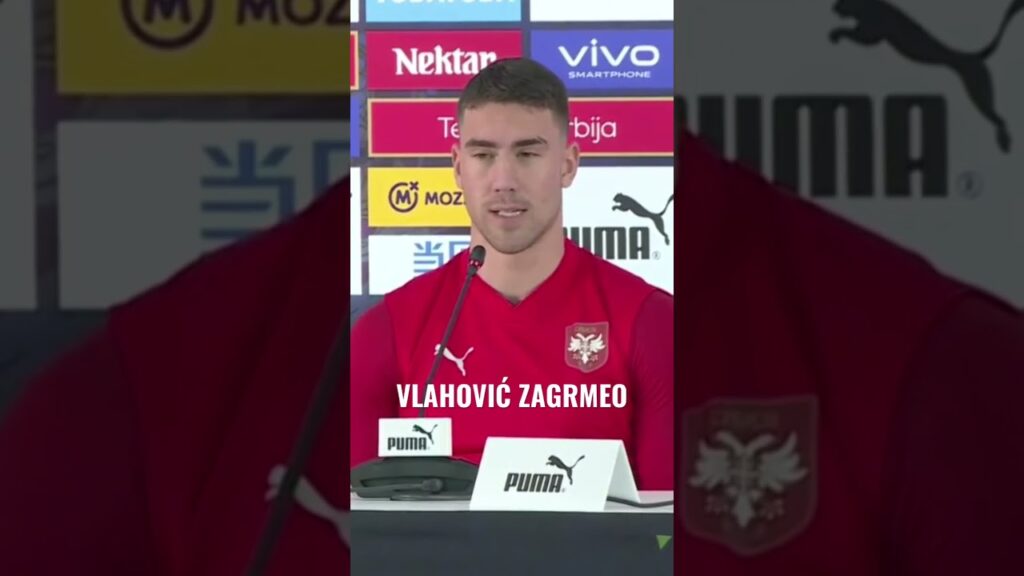 Nije mogao više da ćuti! #vlahovic #shorts