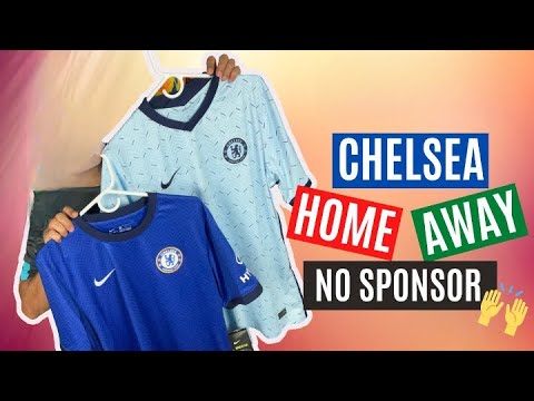 Chelsea  unveil new home shirt on WITHOUT a sponsor