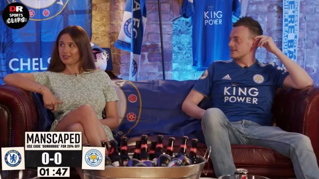 Jamie Vardy asks Sophie a dangerous question