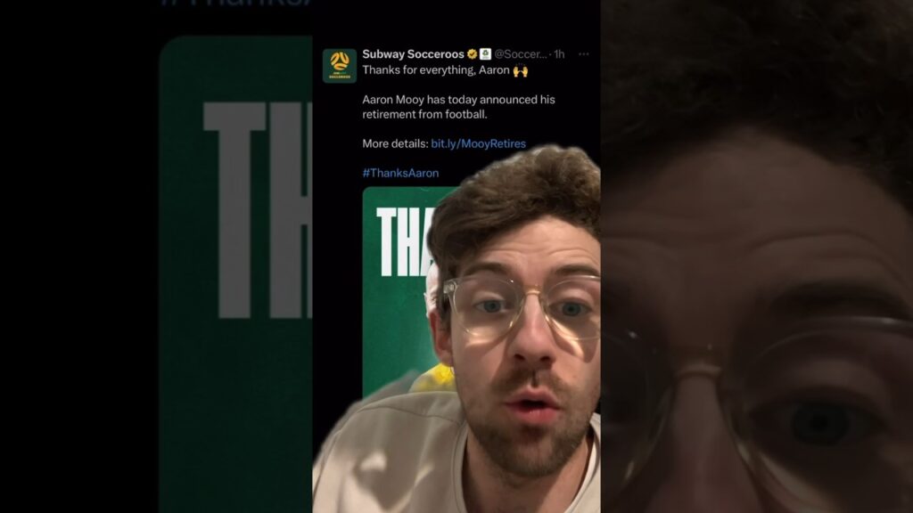 🚨 Aaron Mooy RETIRES from football 🇦🇺😢 #socceroos