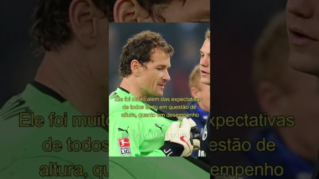 História do NEUER o goleiro mais LOUCO do futebol...