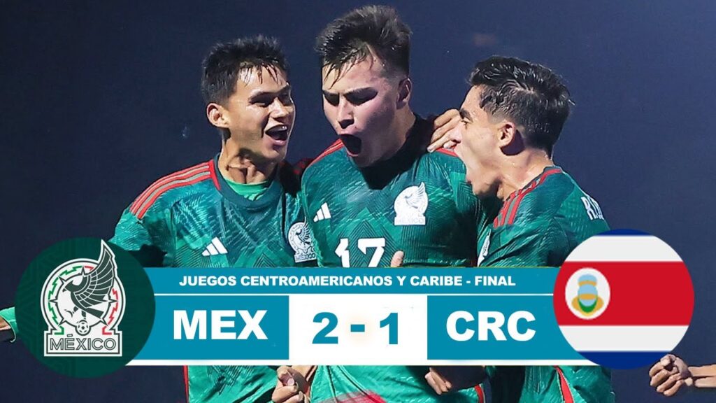 Mexico 2 vs Costa Rica 1 Resumen Goles 2023