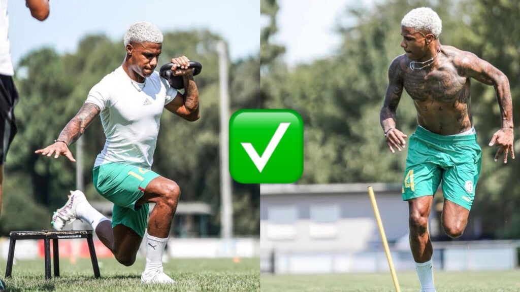 Admirez la forme physique incroyable de Ismail Jakobs avec le maillot du Sénégal