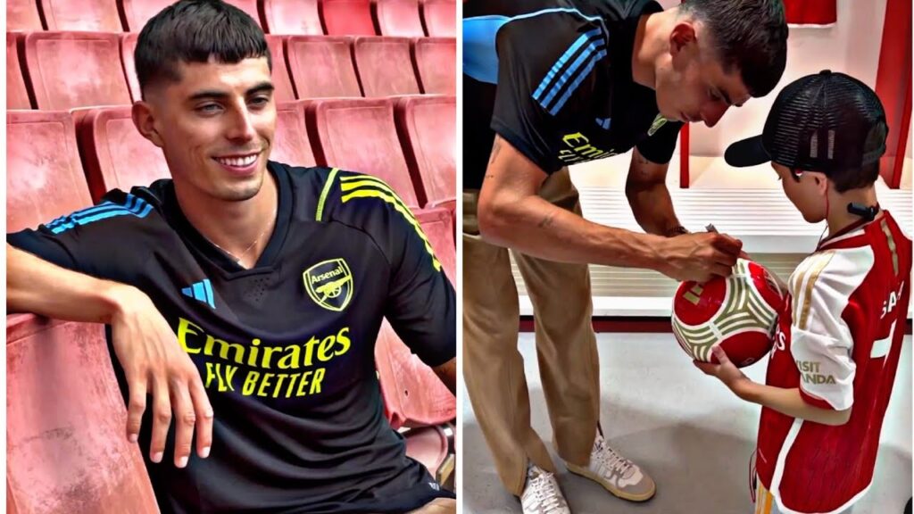 Kai Havertz  First  Day At Arsenal